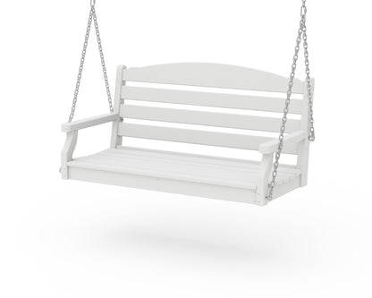 POLYWOOD Savannah 48" Swing in White