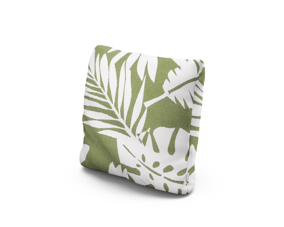POLYWOOD 16" Outdoor Throw Pillow in Leaf Chive