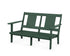 POLYWOOD Prairie Deep Seating Loveseat Frame in Green