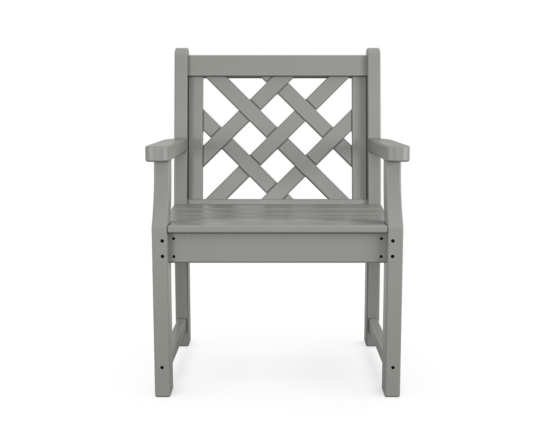 POLYWOOD Wovendale Garden Arm Chair angle view