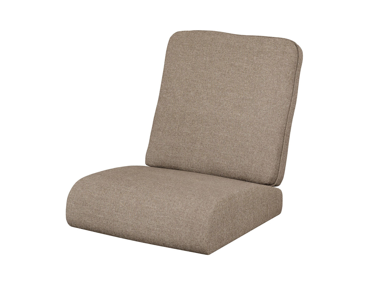 POLYWOOD Club Seat/Back Cushion in Spiced Burlap