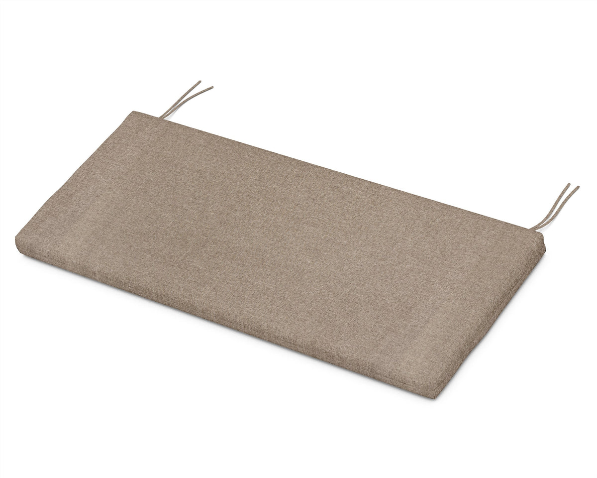 POLYWOOD 48" Bench Seat Cushion in Spiced Burlap