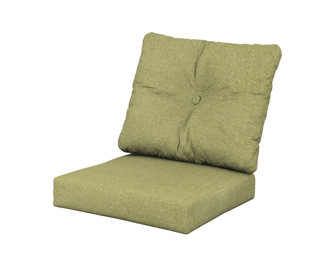POLYWOOD Prescott Seat/Back Cushions in Chartreuse Boucle