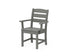 POLYWOOD Lakeside Dining Arm Chair in Slate Grey