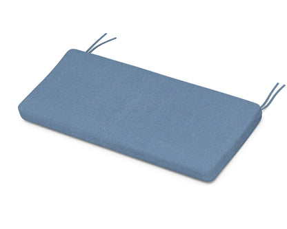 POLYWOOD Chinoiserie 48" Bench Seat Cushion in Sky Blue
