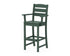 POLYWOOD Lakeside Bar Arm Chair in Green