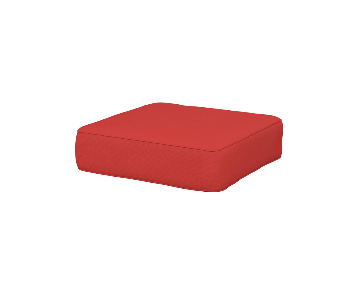 POLYWOOD Ateeva 4000 Ottoman Cushion in Crimson Linen