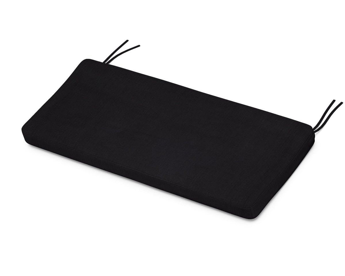 POLYWOOD Chinoiserie 48" Bench Seat Cushion in Midnight Linen