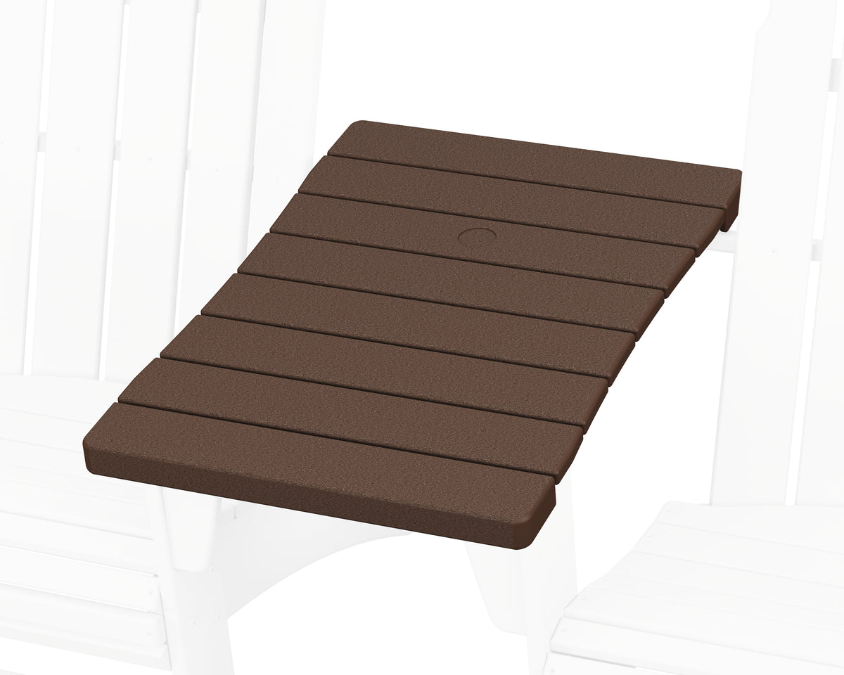POLYWOOD 600 Series Straight Adirondack Connecting Table in Mahogany