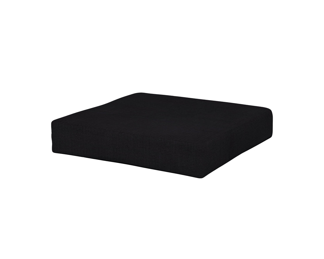 POLYWOOD Prescott Ottoman Cushion in Midnight Linen