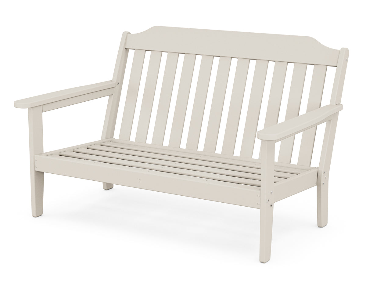 POLYWOOD Country Living Cottage Deep Seating Loveseat Frame in Sand