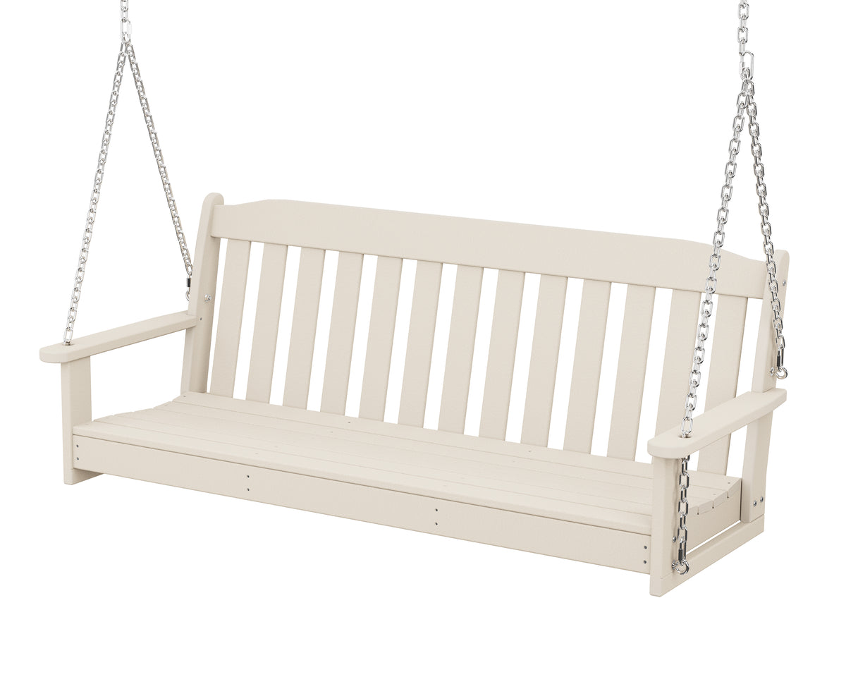 POLYWOOD Country Living 60" Swing in Sand