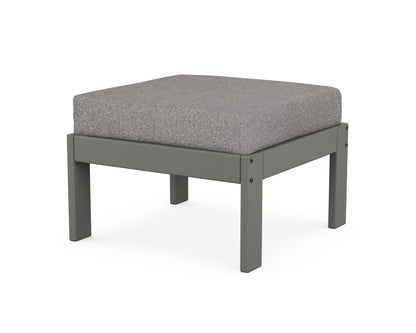 POLYWOOD Vineyard Modular Ottoman in Slate Grey / Grey Mist