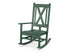 POLYWOOD Braxton Porch Rocking Chair in Green