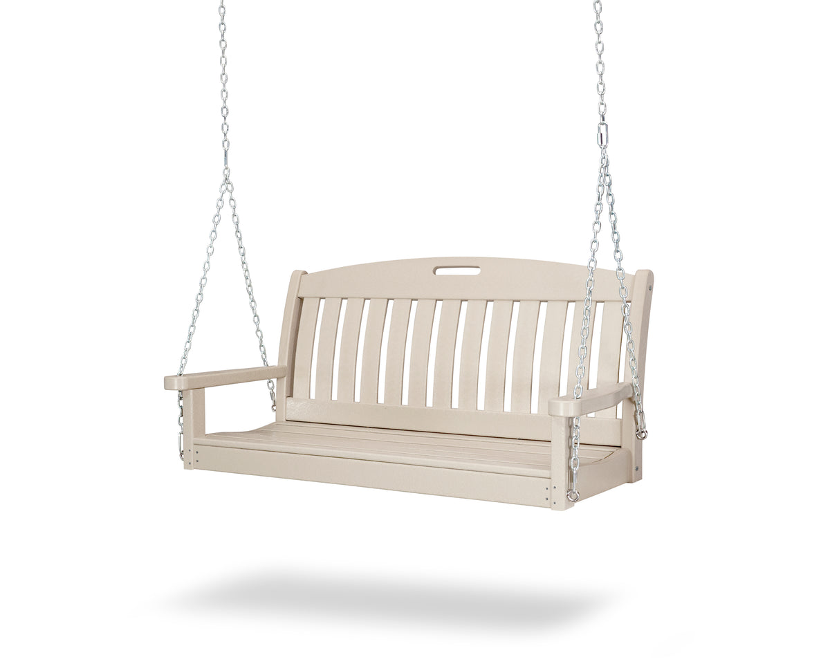 POLYWOOD Nautical 48" Swing in Sand