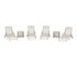 POLYWOOD Chinoiserie 6-Piece Chaise Set in Sand