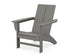POLYWOOD Cottage Modern Adirondack Chair in Slate Grey