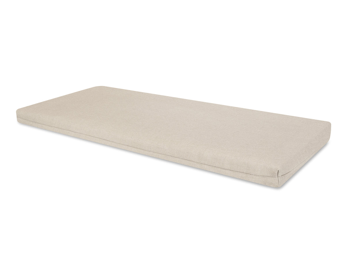 POLYWOOD Bench Seat Cushion - 18.5"D x 55.5"W x 2.5"H in Essential Sand