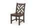 POLYWOOD Chippendale Dining Side Chair in Mahogany