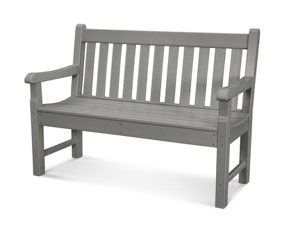 POLYWOOD Rockford 48" Bench in Slate Grey