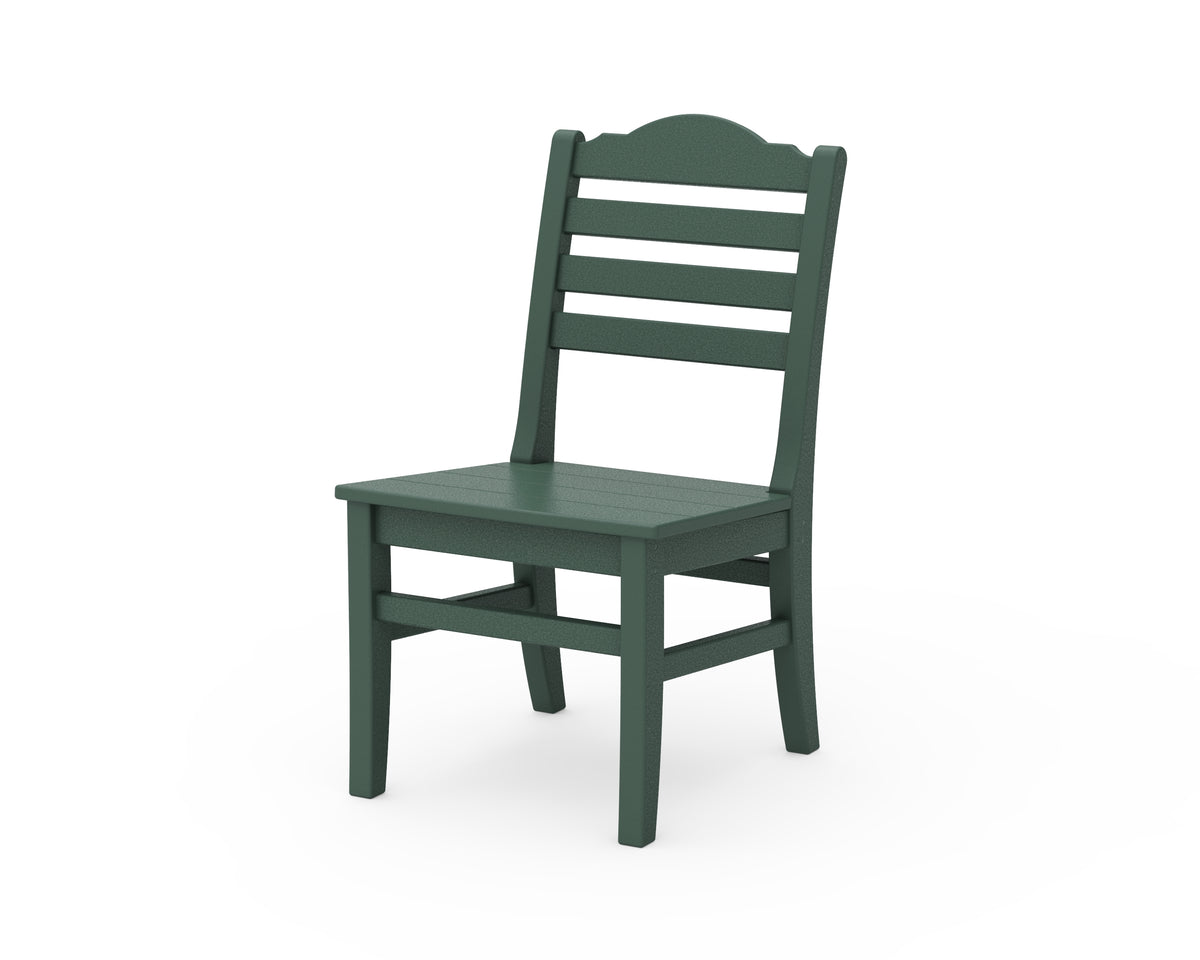 POLYWOOD Savannah Dining Side Chair in Green
