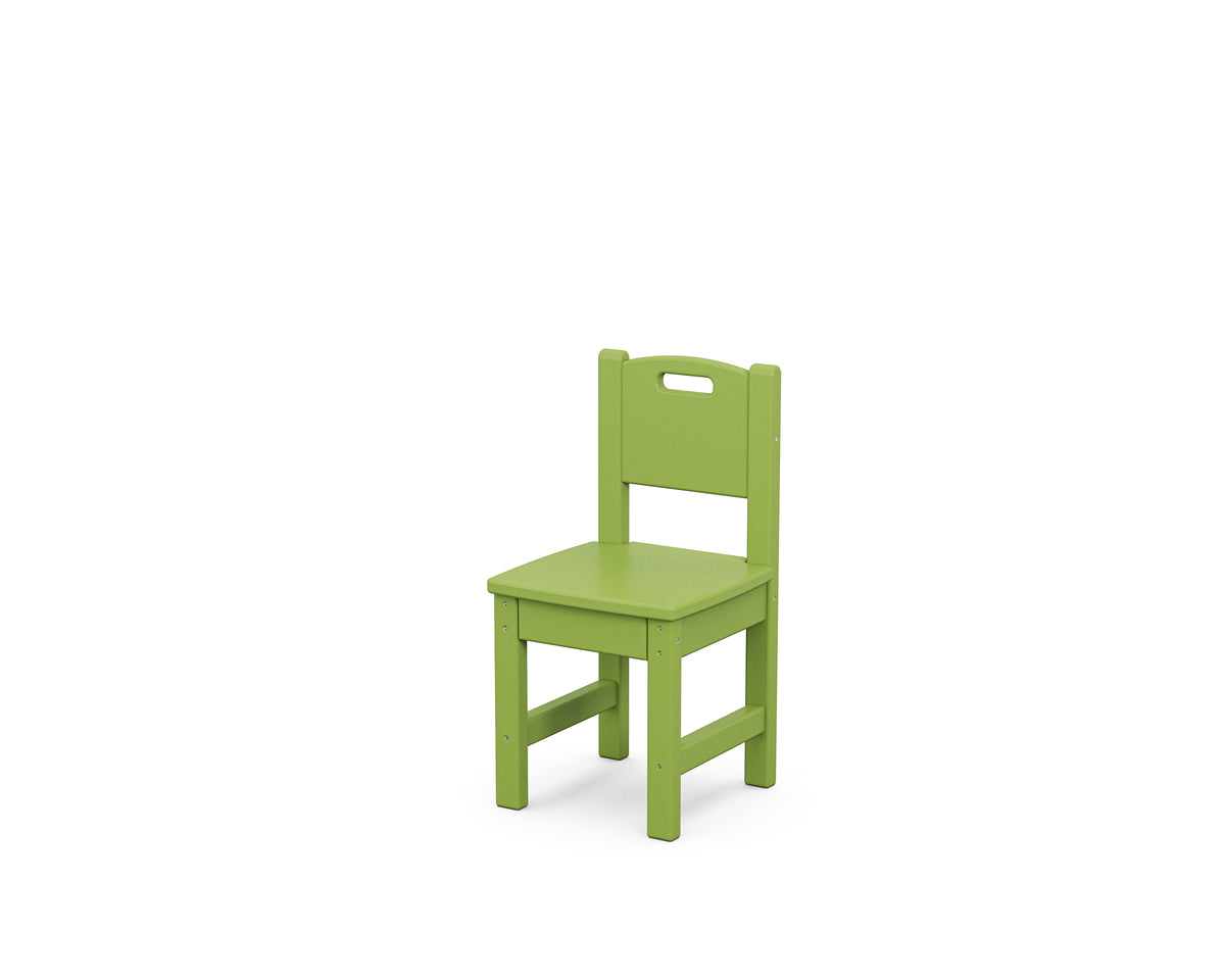 POLYWOOD Toddler Dining Chair in Lime