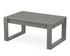 POLYWOOD EDGE Coffee Table in Slate Grey