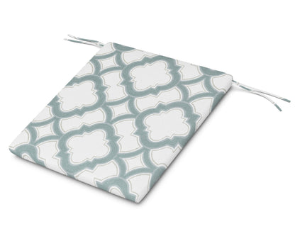 POLYWOOD AL100 Seat Pad in Trellis Glacier Spa