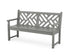 POLYWOOD Chippendale 60" Bench in Slate Grey