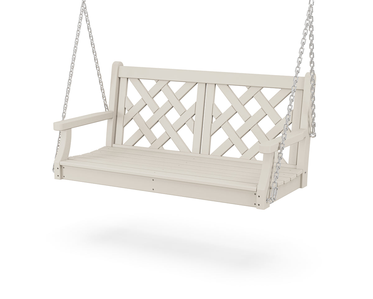 POLYWOOD Wovendale 48" Swing in Sand