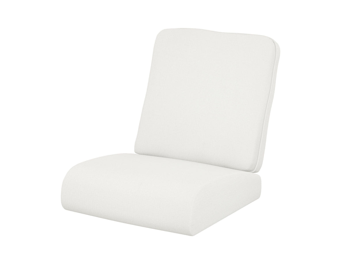 POLYWOOD Club Seat/Back Cushion in Natural Linen
