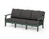 POLYWOOD Savannah Deep Seating Sofa in Green / Ash Charcoal