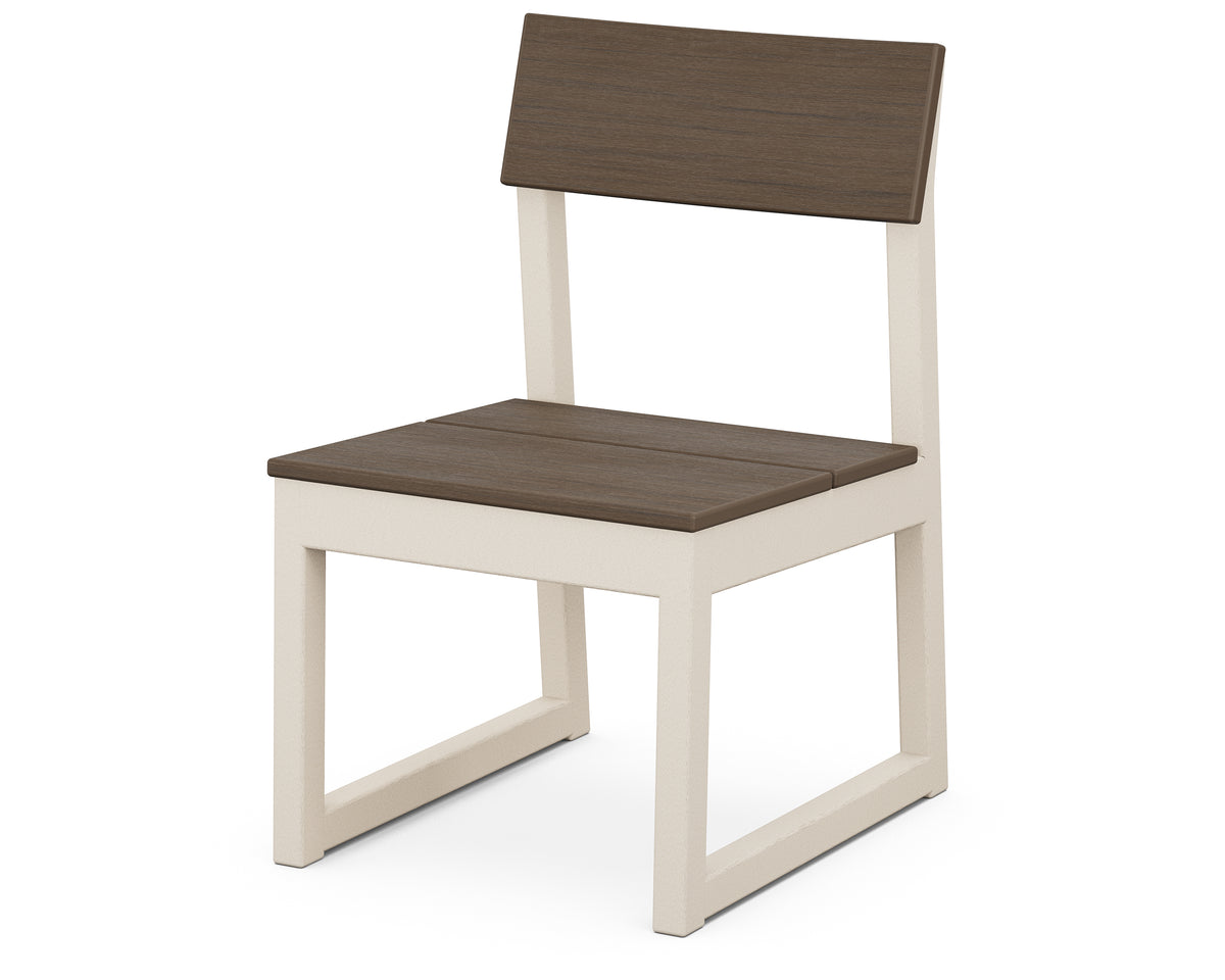 POLYWOOD EDGE Dining Side Chair in Sand / Kona