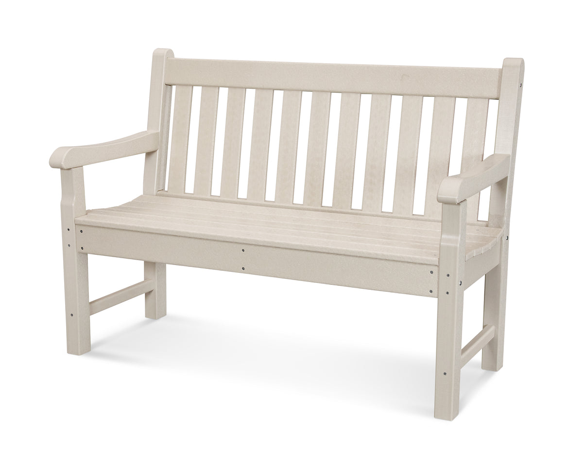 POLYWOOD Rockford 48" Bench in Sand