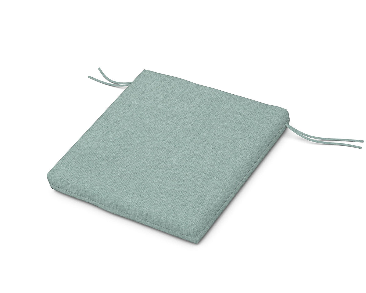 POLYWOOD 20” x 20” Seat Cushion in Glacier Spa
