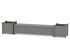 POLYWOOD 72" Vineyard Straight Planter Storage Bench Set - Large in Slate Grey