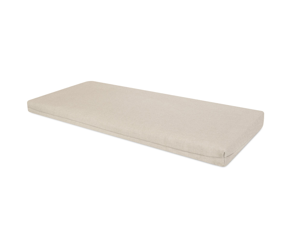 POLYWOOD Bench Seat Cushion - 17.5"D x 45.5"W x 2.5"H in Essential Sand
