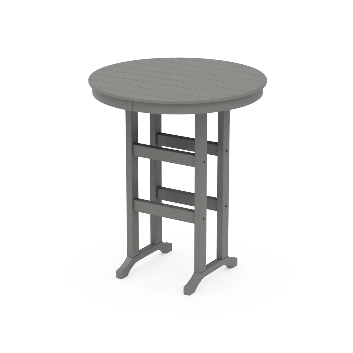 POLYWOOD 36" Round Farmhouse Bar Table