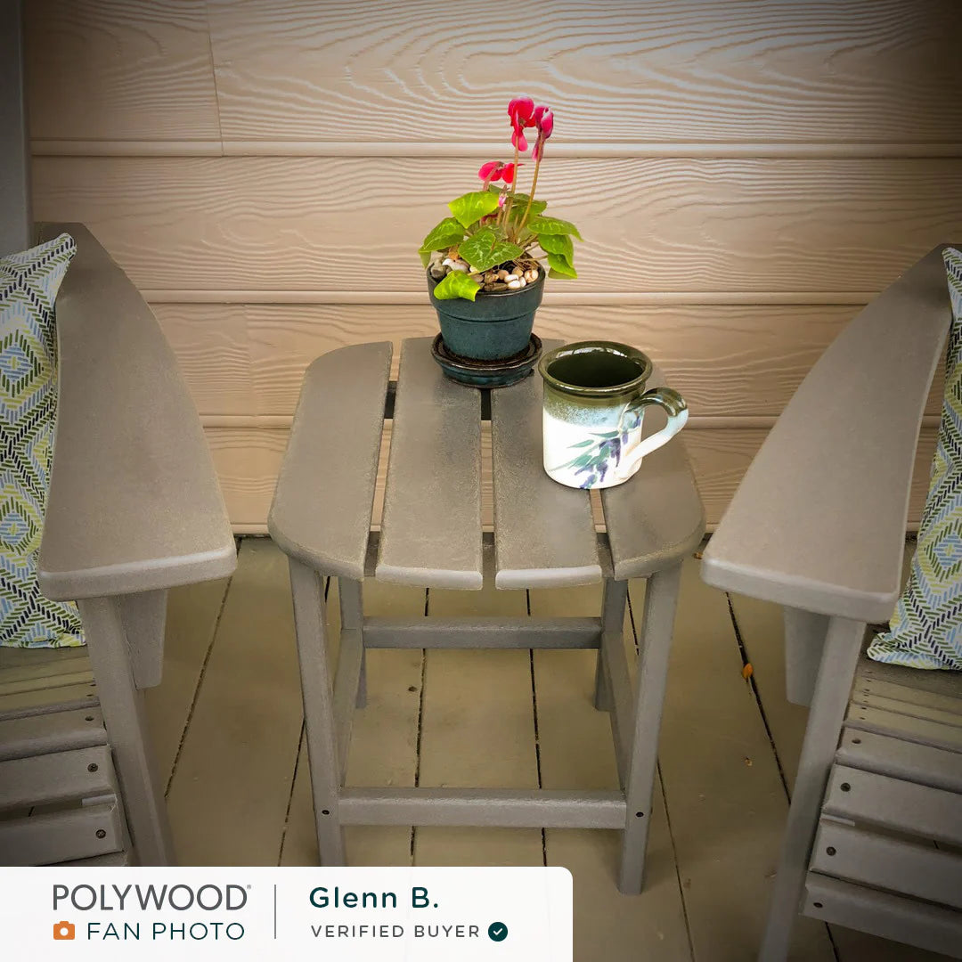 POLYWOOD South Beach 18&quot; Side Table