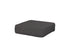 POLYWOOD Ateeva 4000 Ottoman Cushion in Ash Charcoal