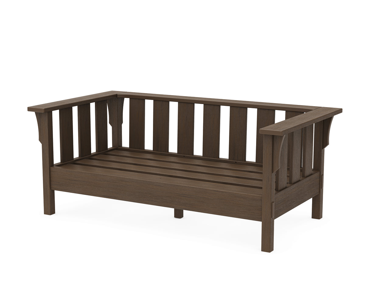 POLYWOOD Acadia Deep Seating Loveseat Frame in Kona
