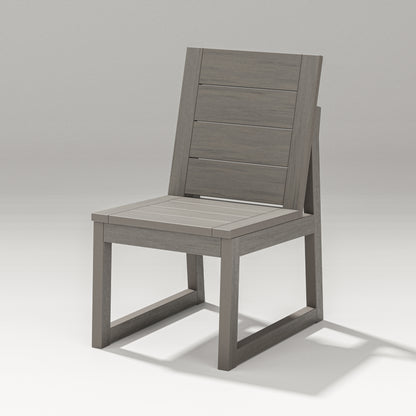 POLYWOOD Elevate Dining Side Chair in Driftwood