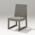 POLYWOOD Elevate Dining Side Chair in Driftwood