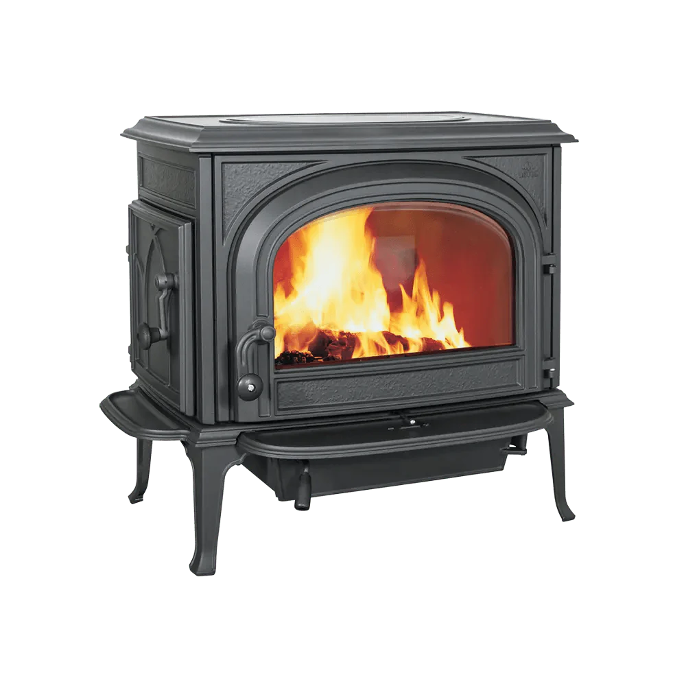 Jotul F 500 V3 Oslo Wood Stove with Clean Face - Casual Furniture World