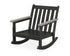 POLYWOOD Vineyard Deep Seating Rocking Chair Frame in Black / Driftwood