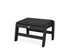 POLYWOOD Grand Upright Adirondack Ottoman in Black