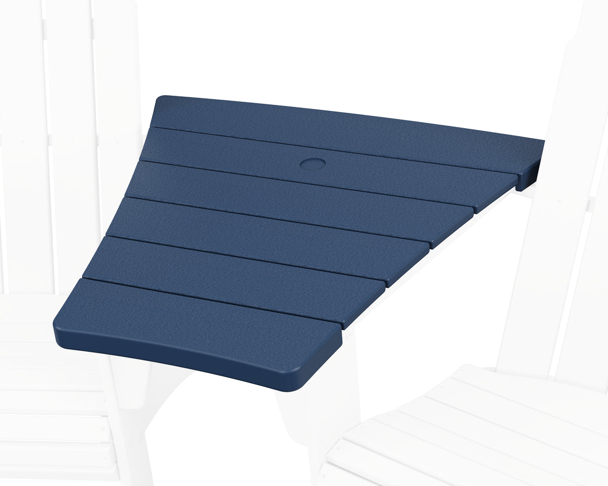 POLYWOOD 600 Series Angled Adirondack Connecting Table in Navy