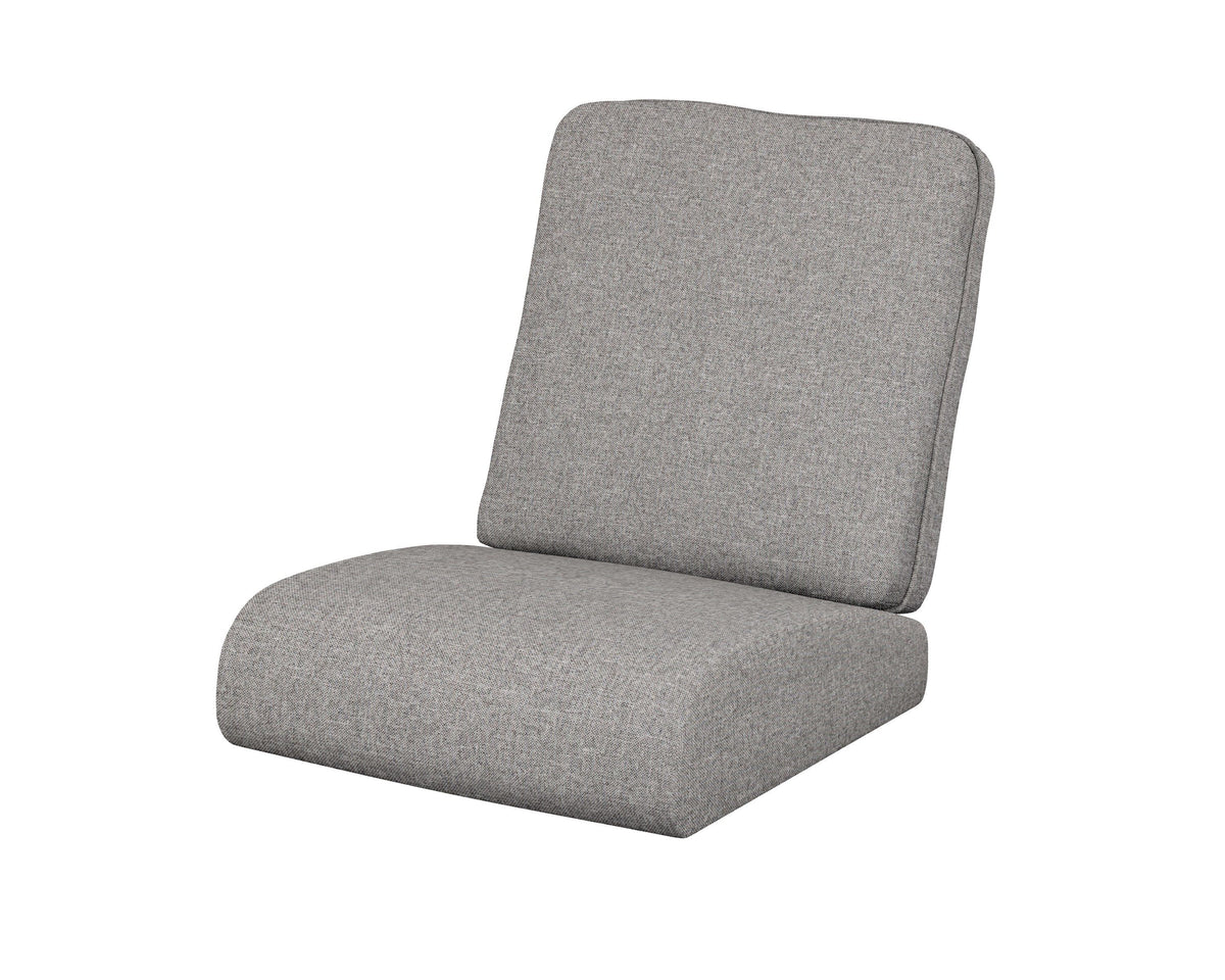 POLYWOOD Club Seat/Back Cushion in Grey Mist