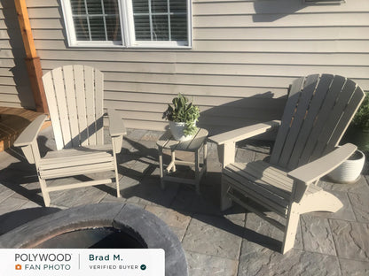 POLYWOOD South Beach 18&quot; Side Table