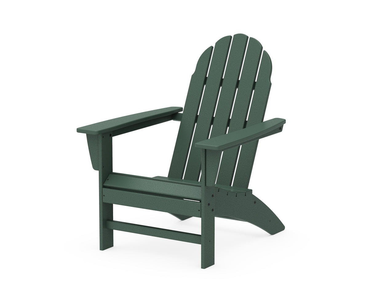 POLYWOOD Vineyard Adirondack Chair in Green